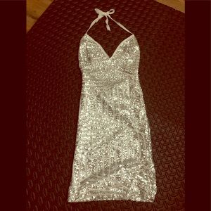 Sequin mini dress